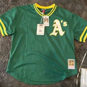 Oakland A’s 24 cooperstown collective Mitchell & ness